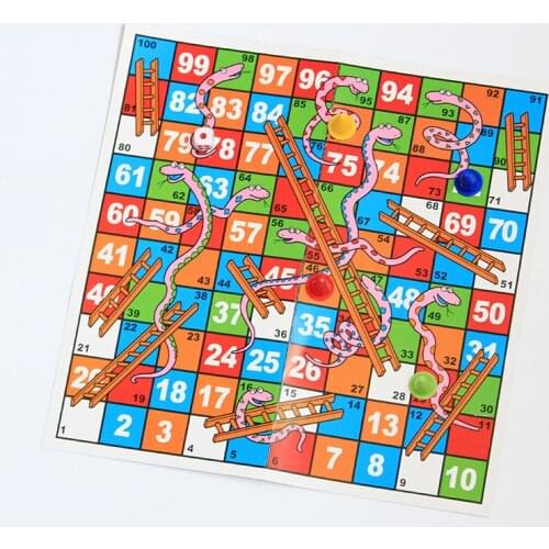 Snake and Ladder Flight Chess Board Game jogos juegos oyun Family Party Games Toys for Kids Adults