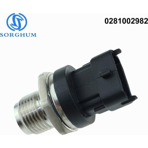 0281002982 Common Fuel Rail Injection Pressure Regulator Sensor For Jeep Grand Cherokee Chevrolet Cruze Ram 1500 2.0L 3.0L