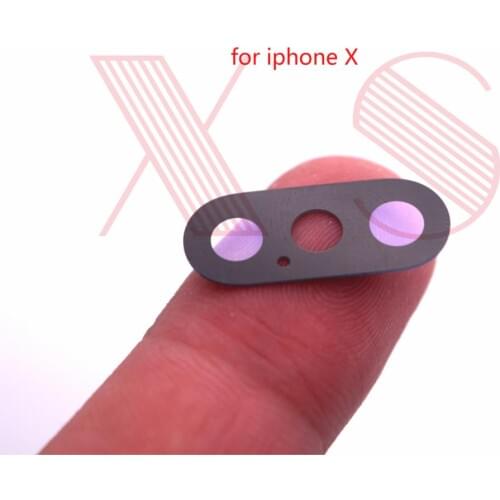 10pcs New original sapphire Rear Back Camera Lens Cover For iphone X with/without dust net mesh