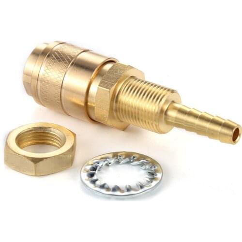 2pcs 8mm Water Cooled Quick Connector For WP/9/17/18/26 TIG Welding Torch TIG Welding Torch Gas Welding Equipment