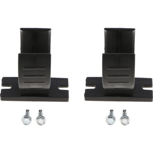 2 Pieces RV Boat METAL BRACKET For 7-Flat Truck & Trailer Plug