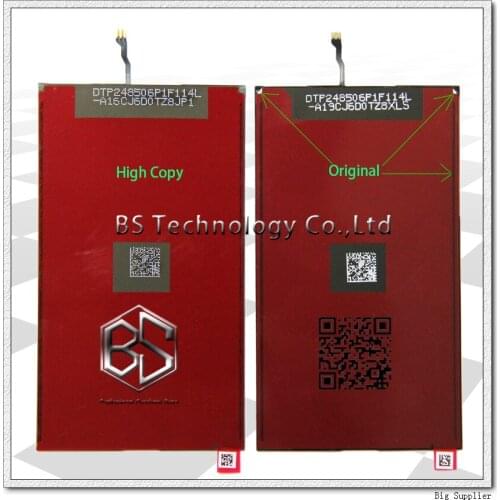 20pcs/lot 100% Official Original Backlight for iPhone 5S Back Light with 100% Good Rate