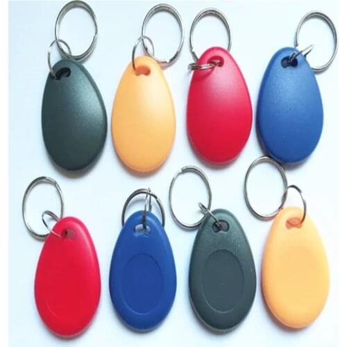 50pcs/lot UID Changeable IC tag keyfob for s50 1k 13.56MHz Writable 0 zero HF ISO14443A Chinese Magic Backdoor Command