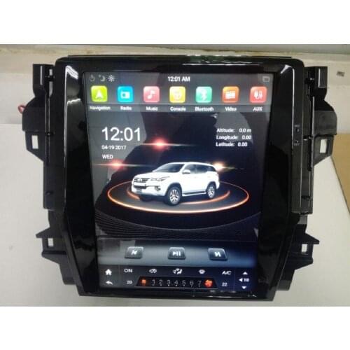 4gb+64gb 6-Core PX6 12.1" Android 9.0 Car Radio DVD GPS Player for Toyota Fortuner 2016 Bluetooth 5.0 WIFI screen Easy Connect