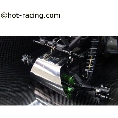 Stainless Skid Plate Bumper: Wraith Ridgecrest