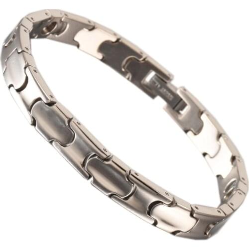 Inox Germanium Pure Titanium Bracelets Bangles For Men Women Gifts Fashion Jewelry Hematite