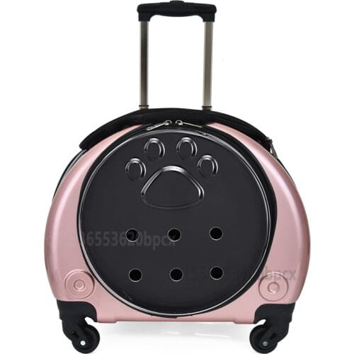 Pet Trolley Case Portable Dog Bag Multifunctional Breathable Pet Backpack Dogs Accessories Go Out Pets Cart