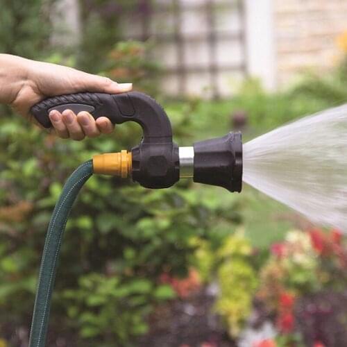 Black High-Pressure Irrigation Spray Nozzle Water Gun Garden Spray Auto Wash Spray