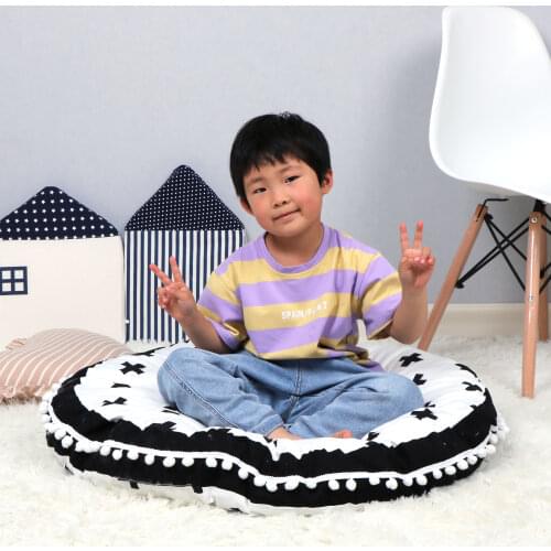 Baby Rugs Creeping Crawling Mat Sleeping Rugs Baby Anti-Slip Game Mat 100% Cotton Floor Play Mat Blanket Play Environmental Car