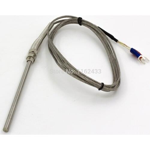 FTARP07 K type 2m cable 100mm probe head thermocouple temperature sensor M8 thread CA-187