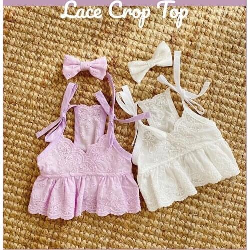 Lace Pet Dog Dress Summer Cotton Dog Clothes For Puppy Dogs Suspender Skirt With Hairpin Chihuahua Costume Cute Dress Outdoor