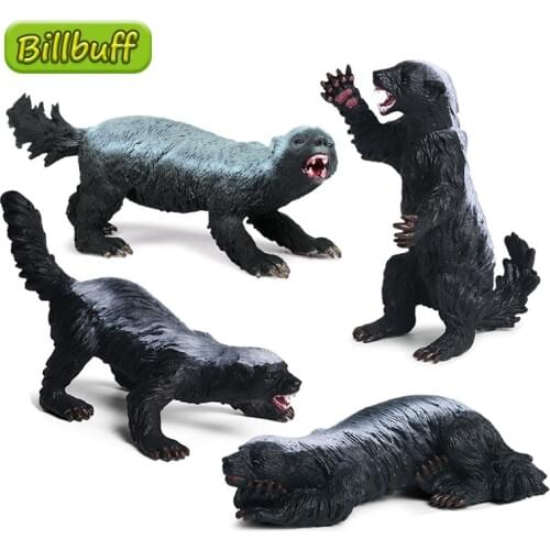 New Simulation Wild Animal Honeypot Series Model Action Figures Collection Miniature Cognition Educational Toy for children Gift