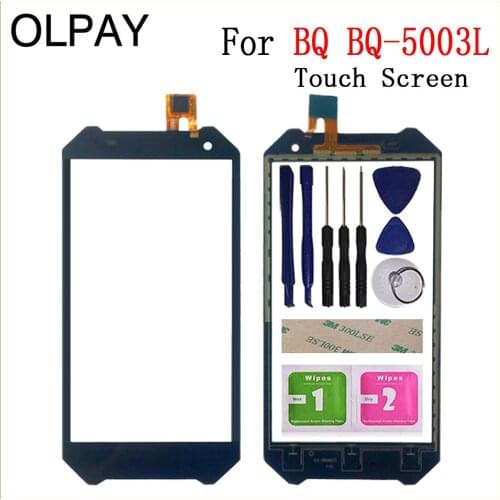 5.0" inch New Touch Screen For BQ BQ-5003L BQ5003L BQ 5003L Shark Pro Touch Screen Glass Digitizer Panel Lens Sensor Glass