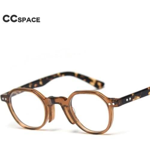 49806 Retro Plate Glasses Frame Men and Women Optical Fashion Computer Eyeglasses Flat Mirror