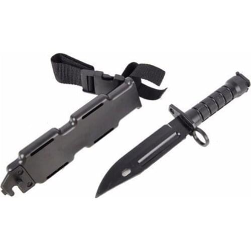 M9 Plastic Knife Tactical Dagger Training Rubber Soft Knife Cosplay Movie And Tv Projects And Decorative Model Knife