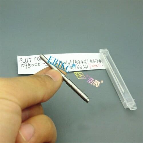 ERIKC Cr Injector Inyector Piston 5004 and Diesel Injector Rod Length=52.7mm for Injection 095000-8090 / 095000-8091