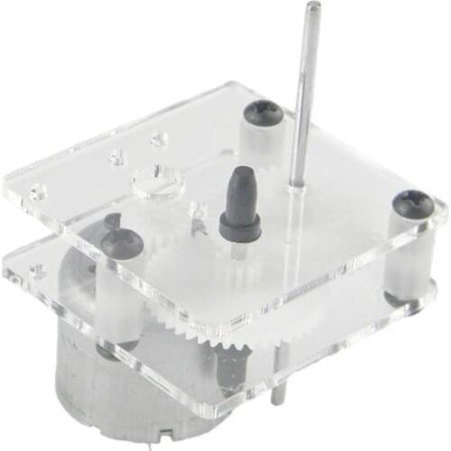 CHANCS 310 Gear DC Motor 3V 300RPM Gear Box Electric Motor Micro Small Solar Energy Motor for Children or Adults DIY