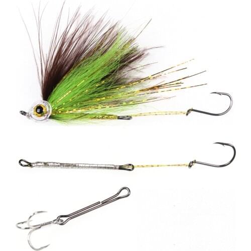 10packs 20pcs/pack Hook Shank Waddington Shank Stinger Fly Predator Fly Saltwater Fly Tying Material fishing bait