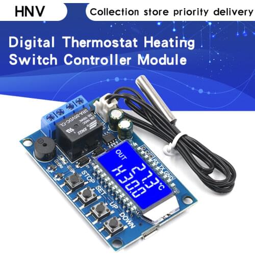 XY-T01 Digital Thermostat Heating Refrigeration Digital Temperature Control Switch Temperature Controller Module