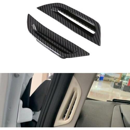 For Ford Transit 2017 For Ford Tourneo 2016 Car Front Pillar Air Vent Cover Trim Styling Interior Car Accessories ABS