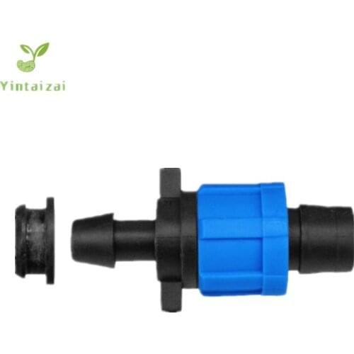 Dn17 Tape Offtake Connector With Grommet 5/8"(16mm)Tape Swivel Drip Tape Fittings For Garden Watering Drip Fittings