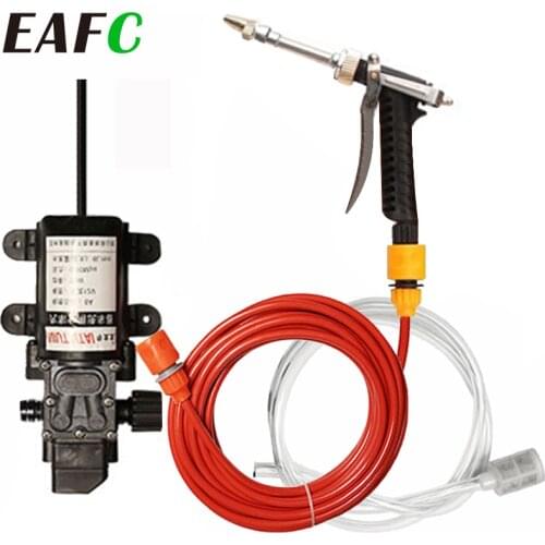 12V Car Washing Machine High Pressure Car Electric Washer Wash Pump Set Portable Auto Washing Machine Kit Car Washing Tools