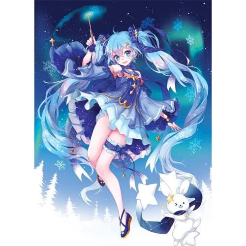 Anime Hatsune Miku Collection Doll Model Movable Face-changing Figure PVC Decoration Childrens Toy Birthday Christmas Gift