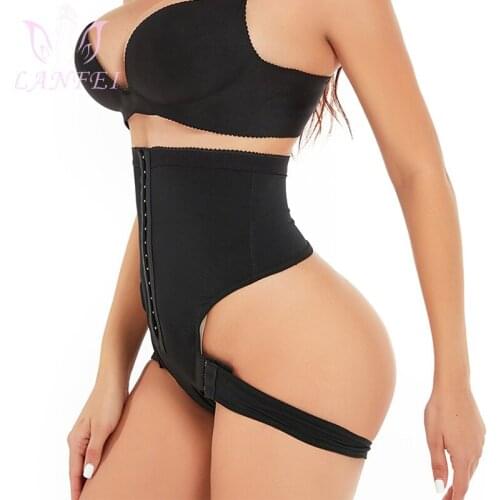 LANFEI Women High Waist Butt Lifter Shapewear Tummy Control Body Shaper Sexy Waist Trainer Control Plus Size Shapewear Panties