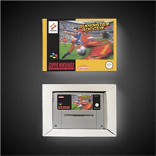 International Superstar Soccer - EUR Version Action Game Card with Retail Box