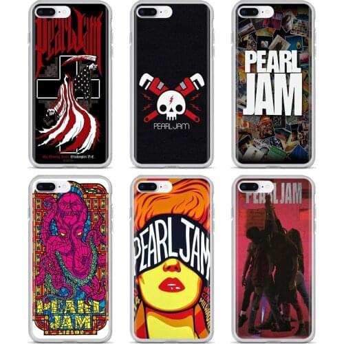 Soft Case Covers Pearl Jam PJ milwaukee Rock For Samsung Galaxy Note 3 4 5 8 9 S3 S4 S5 Mini S6 S7 Edge S8 S9 S10 Plus