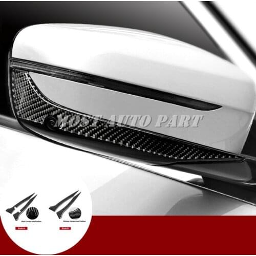 Carbon Fiber Rearview Mirror Anti-Rub Protector For BMW 7 Series G11 2016-2020 Car accesories interior Car decoration