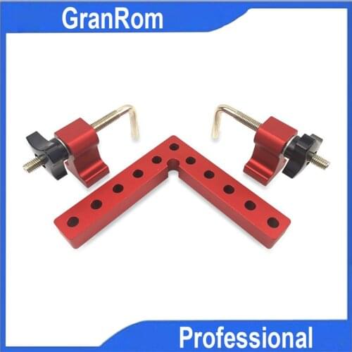 Woodworking Square Woodworking Right Angle Fixture With 90° Positioning Block Aluminum Alloy Height Gauge