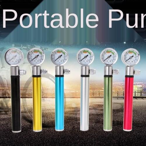 Bicycle Manual Mini Air Pump Mountain Bike Air Pump Bicycle Outdoor Riding Portable Air Pump