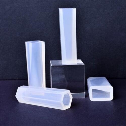 Geometric shape Resin Molds Silicone Pendant Mould For DIY Necklace Pendant Jewelry Making Findings Accessories