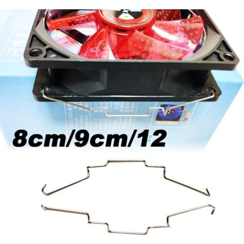 Convenient Universal 1 Pair Fastener Easy Installation High Strength Lightweight CPU Cooling Fan Hard Clips for Desktop