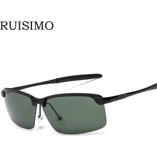 Unisex Square Vintage Retro Sun Glasses Famous Brand Polaroid Sunglasses polarized Sunglasses retro Feminino For Women Men