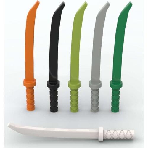 10PCS High-Tech Assembles Particles 30173 Ninja Knife 21459 Bricks Building Blocks DIY Education Assembly Parts Toy For Kid Gift