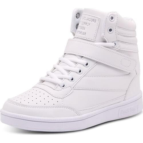 Plush Warm Women Winter Boots 2018 New Winter Wedge Heel Boots Women Solid Fashion Boots Ankle Shoes Snow botas British Style