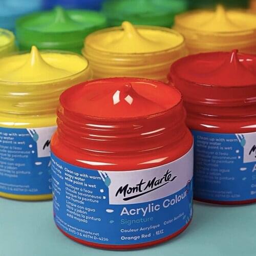 100ml/pc Color Acrylic Paint For Ceramic Drawing Wall Hand Painted Shining Painting Set Pigment For Artist Supplies