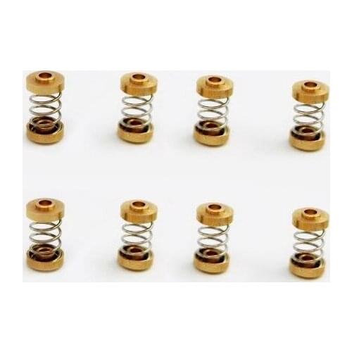 8 Sets Springs With Pressure Bearing 10305 94381 Suspension Spare Parts for 1/32 Scale Tamiya Mini 4WD Car Model