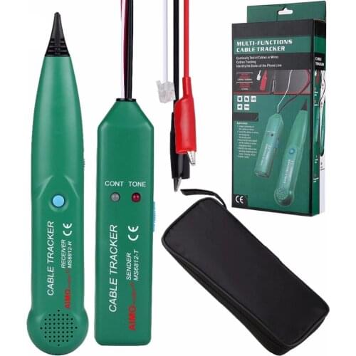 MS6812 Cable Tracker Tester Professional Line LAN detector UTP STP Telephone Wire Tracer Breakpoint location Diagnose Tone
