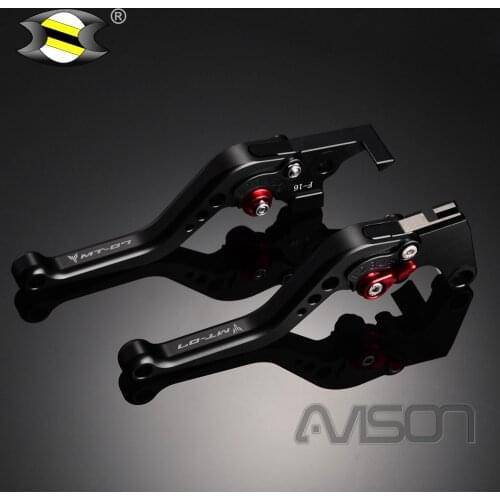 Motorcycle Short Levers for MT07 MT 07 MT-07 2014 2015 2016 2017 2018 2019 2020 CNC Adjustable Brake Clutch Levers