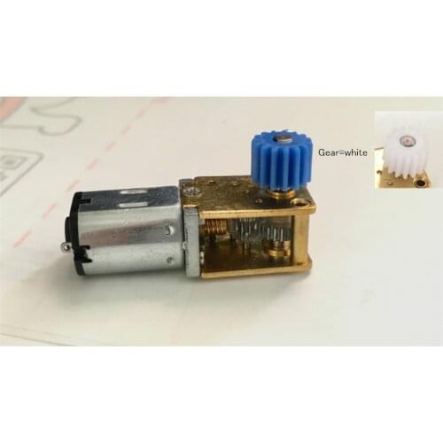 DC 3V 6V 12V N20 Mini Micro Metal Gear Motor Gearwheel Right-angle For Smart car Electronic lock 15RPM 30RPM 60RPM 120RPM