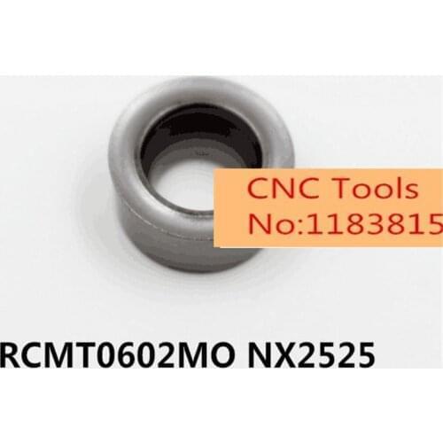 RCMT0602 RCMT0803 MO RCMT0602MO RCMT0803MO NX2525 Milling Insert R3 R4 RCMT 0602 0803 Carbide Inserts Lathe Cutter