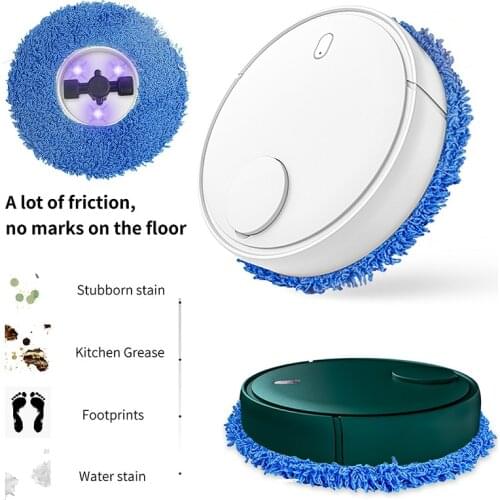 Automatic Robot 3-In-1 Vacuum Cleaner Dry Wet Cleaning Machine USB Charging Household Smart Floor Dust Removal Cleaning Machine