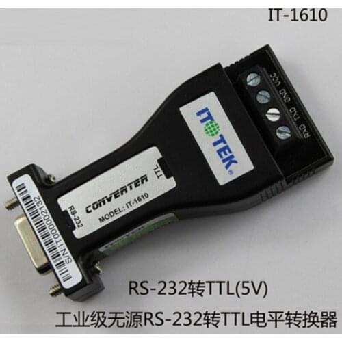 RS232 to TTL (5V) industrial grade passive mutual conversion level converter ttl to 232 converter IT-1610
