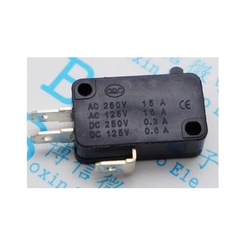 10pcs/lot)Large micro-button switch V-15-1C25 / IC25 silver point microwave contact switch