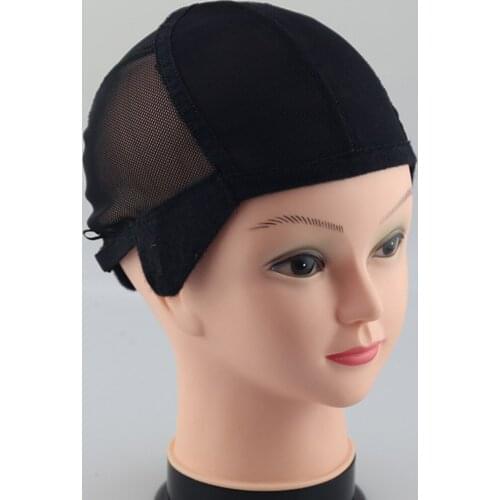 10pcs High Quality Wig Cap for Making Wigs with Adjustable Strap Weaving Cap Size Wig Caps Hair Net Black New