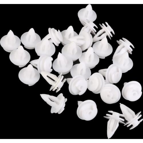 30pc/Set Door Trim Panel Retainers Bumper Clips For BMW 51411973500