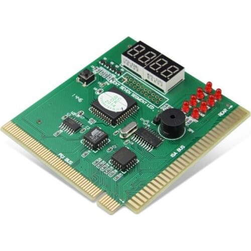 4 Digit Display Analyzer Computer LCD Diagnostic Card Motherboard Post Tester PC Analysis PCI Card Networking Tools